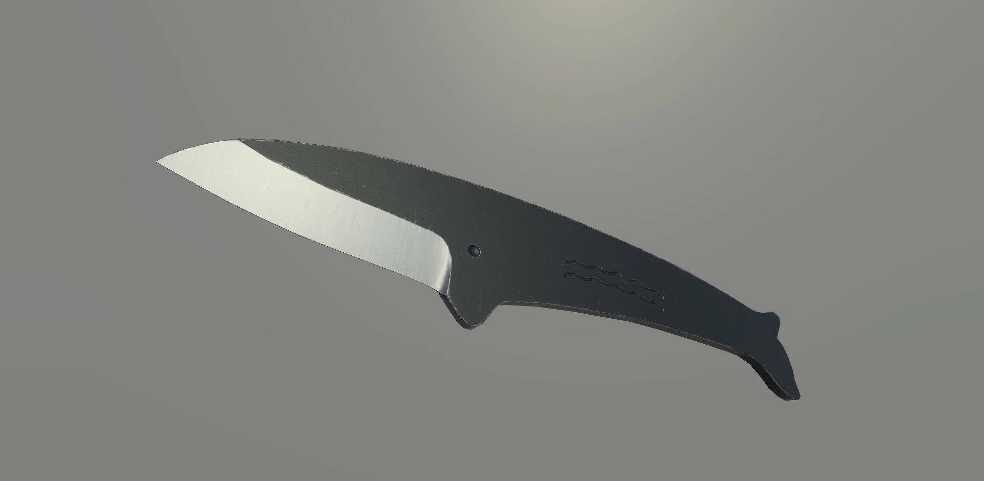 picture of whale knife 3d model